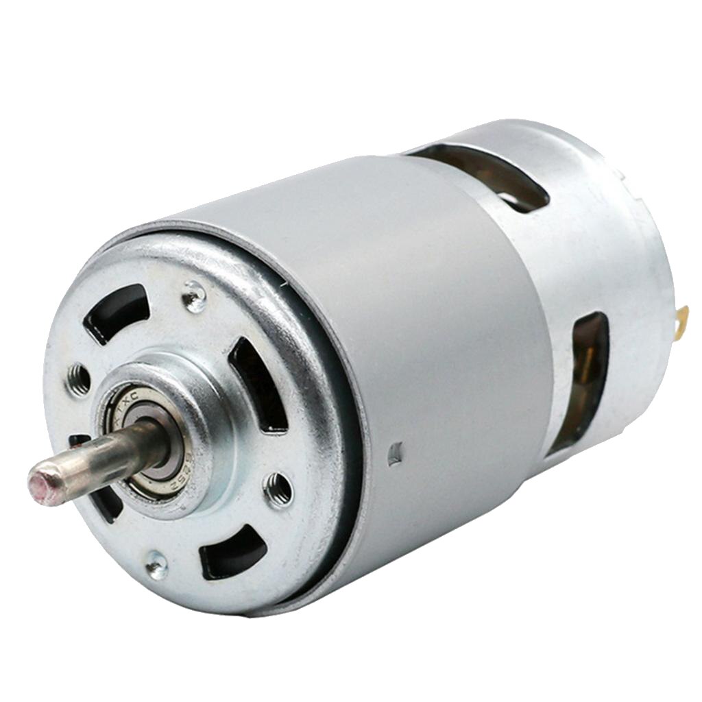 5mm Singal Ball Bearing Shaft Motor 775 DC 12V 100W 12000RPM For Universal