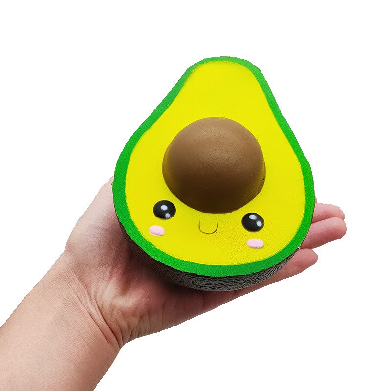 Fai da te Pesca Mango Antistress Squishy Giocattoli Simulato Serie di Frutta Lento Aumento Alleviare Lo Stress Giocattolo Divertente per il Bambino Adulto Regalo di Natale