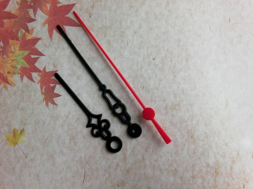50Sets Popular Plastic Arrows Quartz Clock Hands for DIY Clock