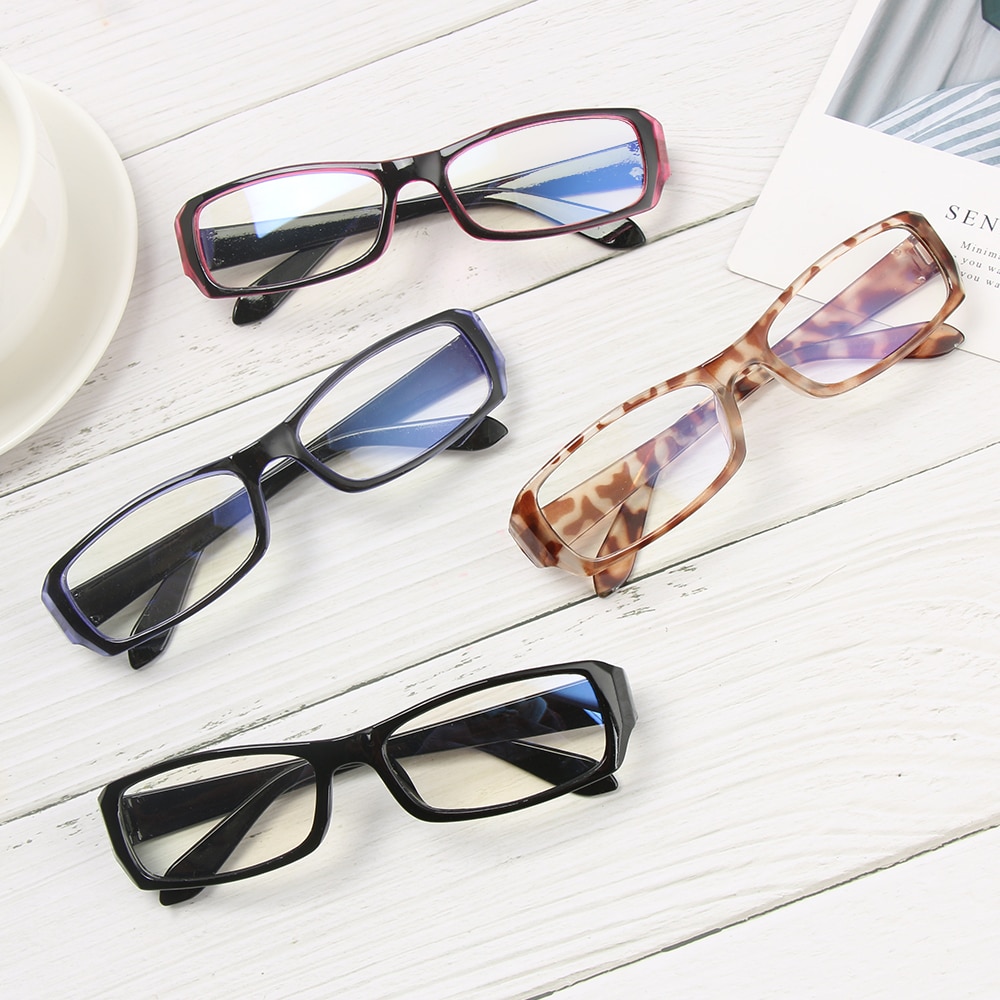 1PC Anti Blue Rays Radiation Blocking Glasses PC Frame Leopard Eyewear High-definition Computer Goggles Reduces Eye Strain
