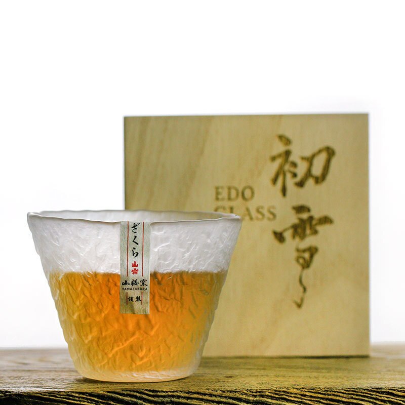 Whiskyglas japansk stil handgjord disig snö brandy snifters whisky shot glass hammare vinglas kopp tekopp kopp: Default Title