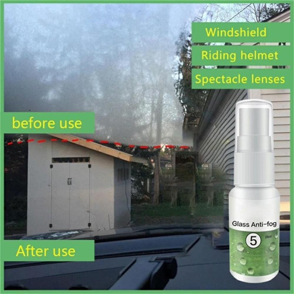 20/50ml bil flydende anti-tåge middel glas hydrofob nano coating spray til bil forrude badeværelse glas mobil skærm