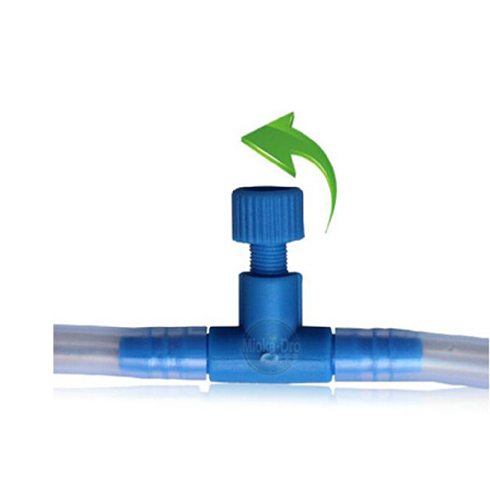 5pcs Classic 2 Way Outlet Air Flow Distributor Fish Tank Manifold Splitter Control Valve Household Fish Tank Accessaries Part