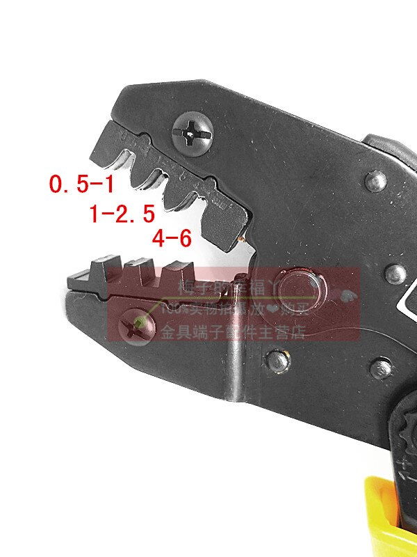 HS-03BC 0.5 to 6.0 mmA2 AWG 16 -10 Crimping Tool Crimping Plier Multi Tool 0.5-6mm2 manual hand multi tools