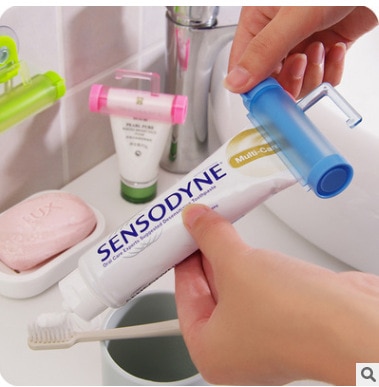 Tandpasta Dispenser Gezichtsreiniger Knijper Clips Badkamer Accessoires Tandpasta Squeeze Tand Accessoires