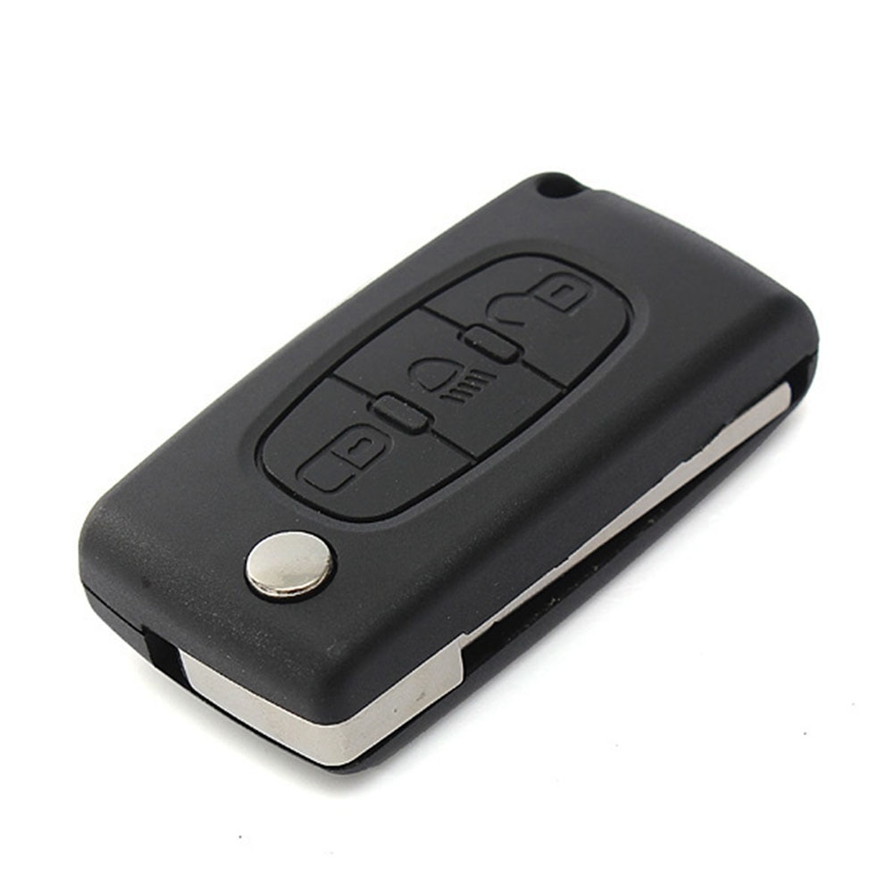 For Citroen C4 Grand Picasso 3 Button Remote Flip Key Fob Case Replacement Shell