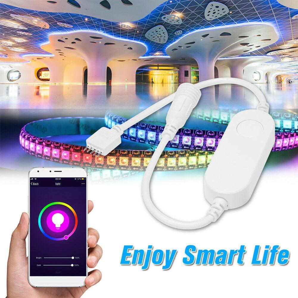 LED WiFi Remote Controller Works For Alexa echo/Google LED Change/Dimmer For 5050/3528 Voice Home Strip Control RGB Lights A2W8