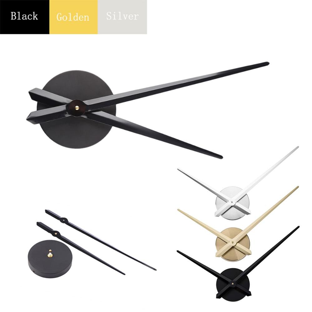 Large Wall Clock Movement Mechanism Clockwork with Clock Hand Needle for DIY 3D Mirror Wall Clock Replacement Accessories Parts