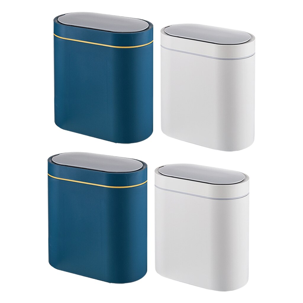 Home Smart Sensor Trash Can Electronic Washroom Sensor Bin Automatic Wastebasket Storage for Kitchen