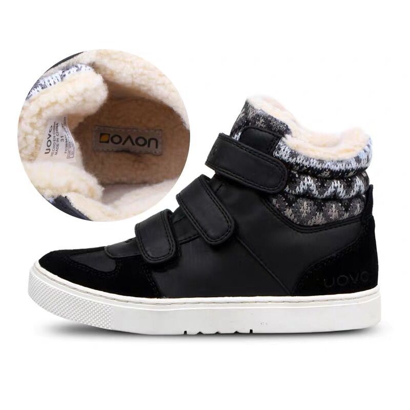 Children Winter Shoes Boys and Girls Warm Comfortable UOVO Kids Casual Shoes Children's Footwear