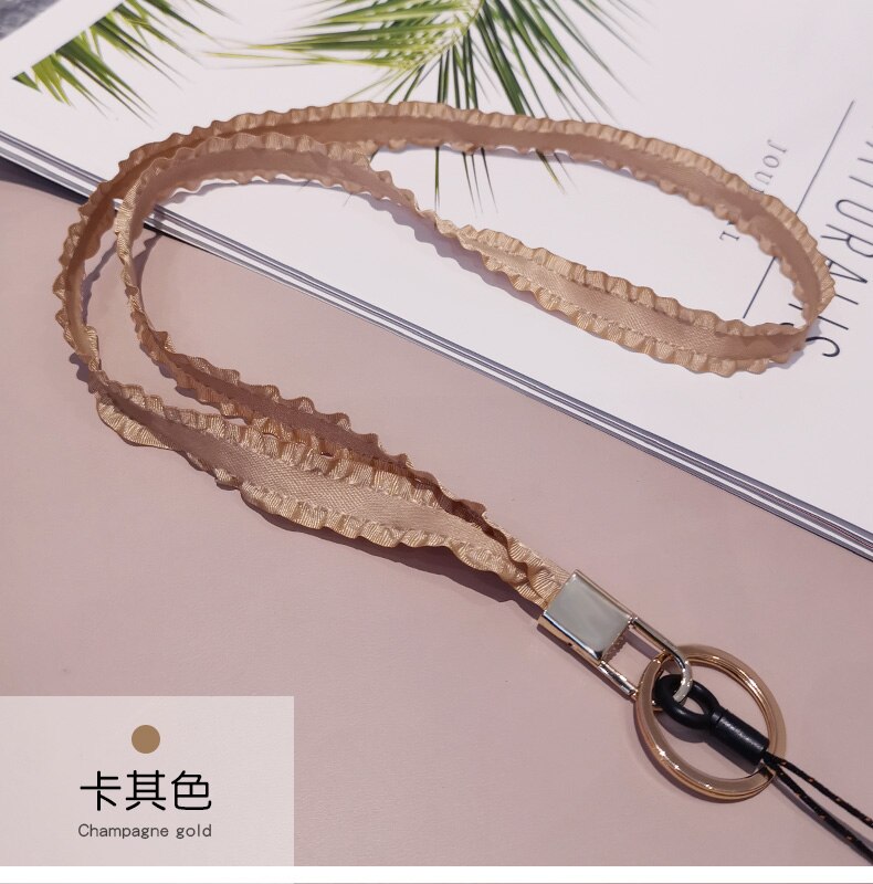 Telefoon Ketting Lanyard Is Geschikt Voor Iphone 13 Xiaomi Samsung Sleutelhanger Telefoon Lanyard Lotusblad Chain Polsband Lanyard: 08