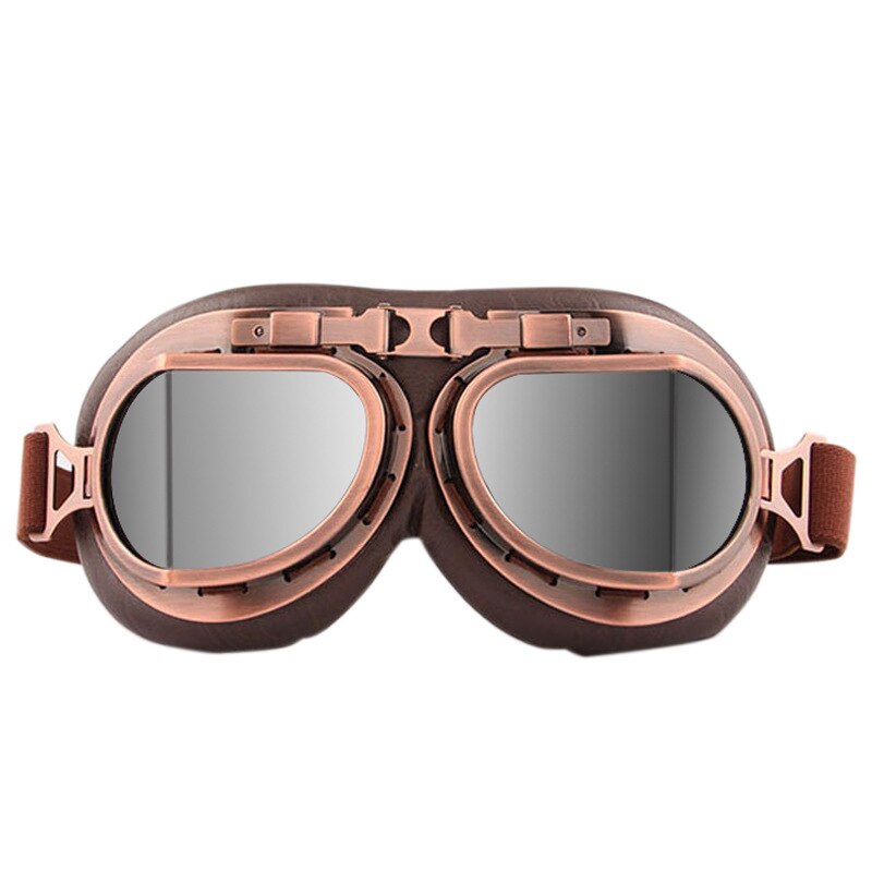 1pc motorcykelbriller anti glans motocross solbriller sport skibriller vindtæt støvtæt uv-beskyttelse  pm017: Sølvbelagte linser