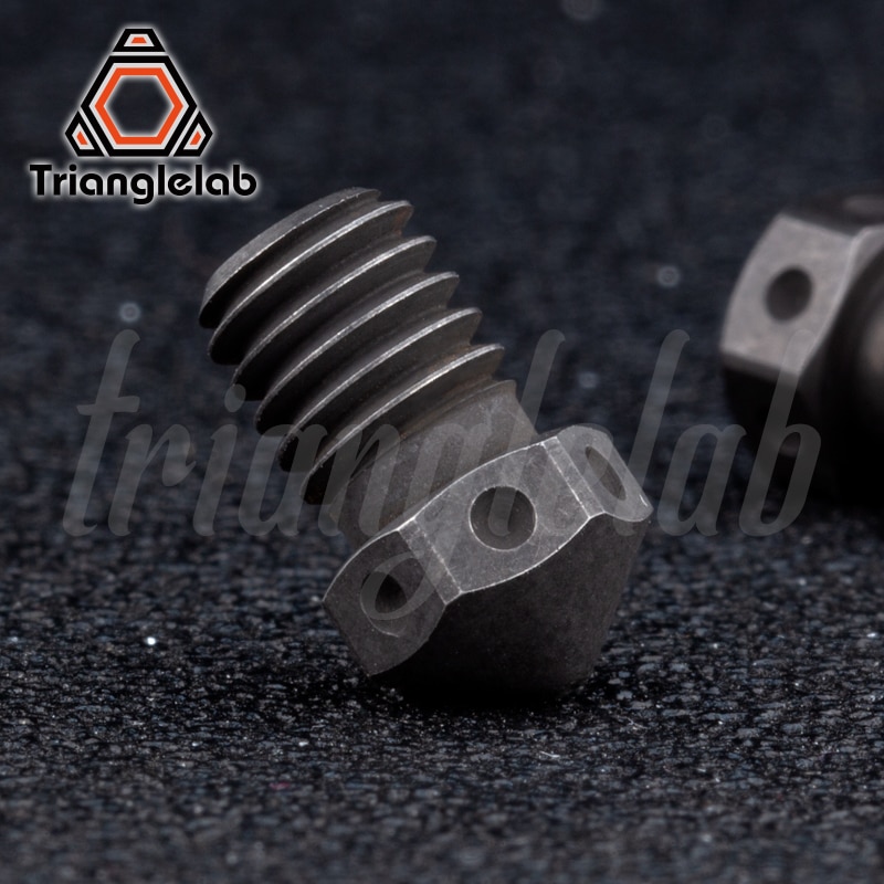 Kolmikulmainen karkaistu teräs t -v6 suutinta korkea lämpötila 3d tulostin pei peek hiilikuitufilamentti  e3d v6 hotend prusa  mk3s