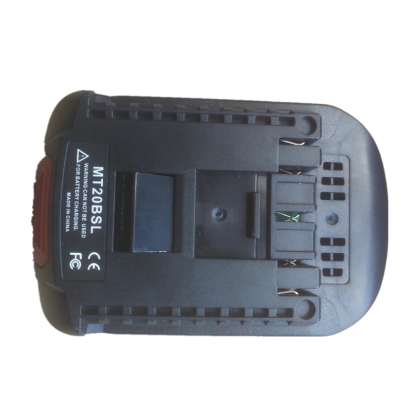 Dawupine MT20BSL Batterij Converter Adapter Voor Makita 18 V Li-Ion Batterij BL1830 BL1860 Gebruikt om Voor Bosch 18 V Tool
