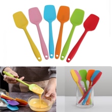 3PCS Silicone Spatula for Frying Pan Food Grade Silicone Spoon for Kitchen Spatula Non-Stick Cooking Baking Accessories Tool