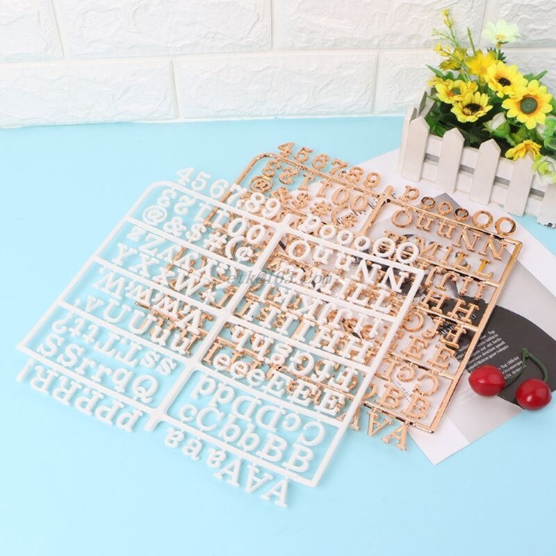 4Pcs/Set Characters For Felt Letter Board Numbers For Changeable Letter Board