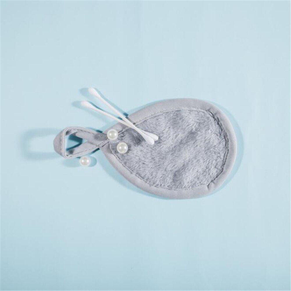 Reusable Makeup Remover Cloth Microfiber Makeup Removal Towel Face Wash Cloth Makeup Remover Wipes Facial Face Care Tools: Grey