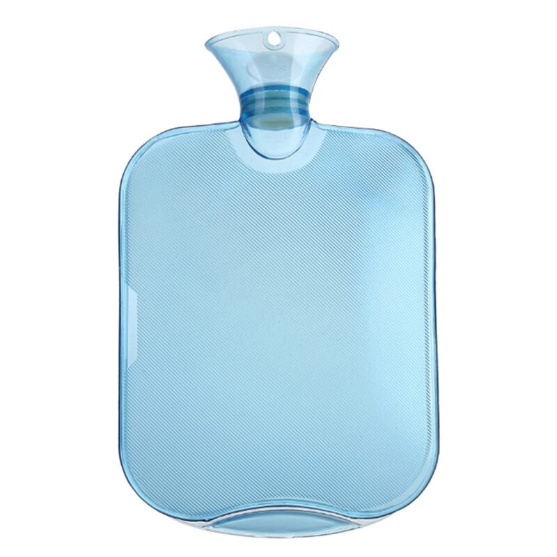 Sikker craetive gennemsigtig vandflaske høj densitet pvc eksplosionssikker vandpakke pose op massage sundhedspleje: Blå