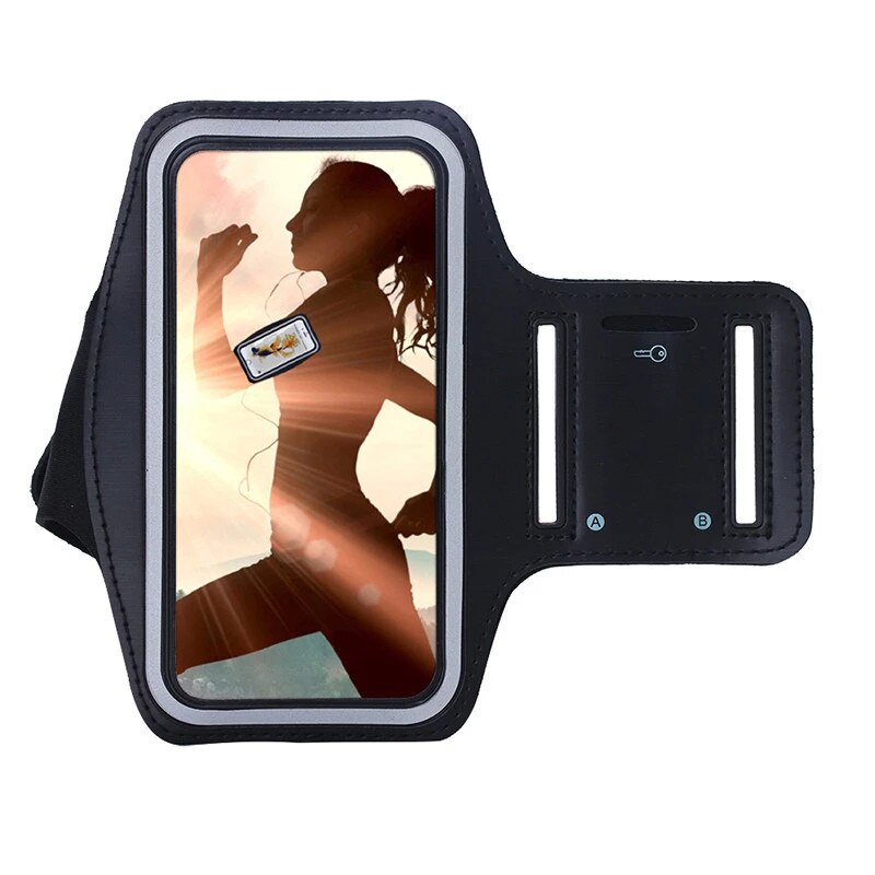 Braçadeiras de Telefonia móvel Para A Huawei Companheiro 10 Pro Ginásio Correndo esporte Armband Arm Band Para Huawei Nova 2 S Ajustável proteger caso