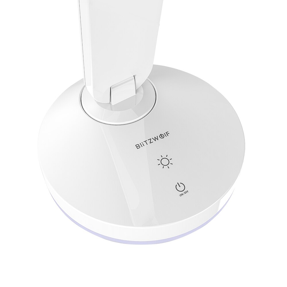 BlitzWolf BW-LT16 Floding Desk Lamp with Automatic RGB Ambient Lighting Base Touch Control Stepless Dimming Table Desk Light