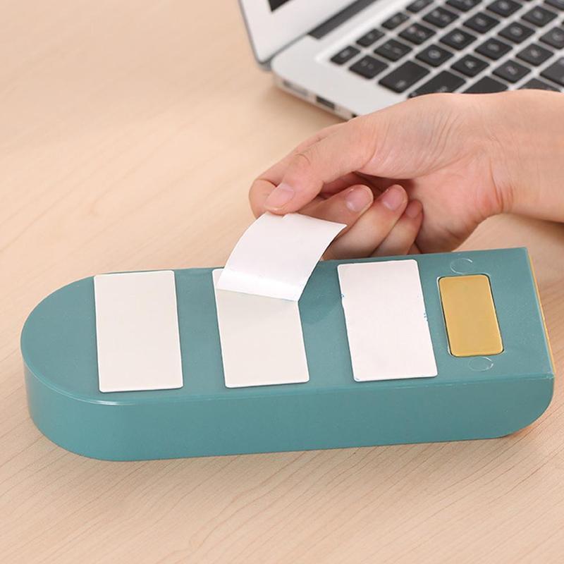 1PC Drawer Storage Box Paste Style Office Stationery Kitchen Makeup Organizer Desk Storage Drawer Under Self-adhesive F6Q9