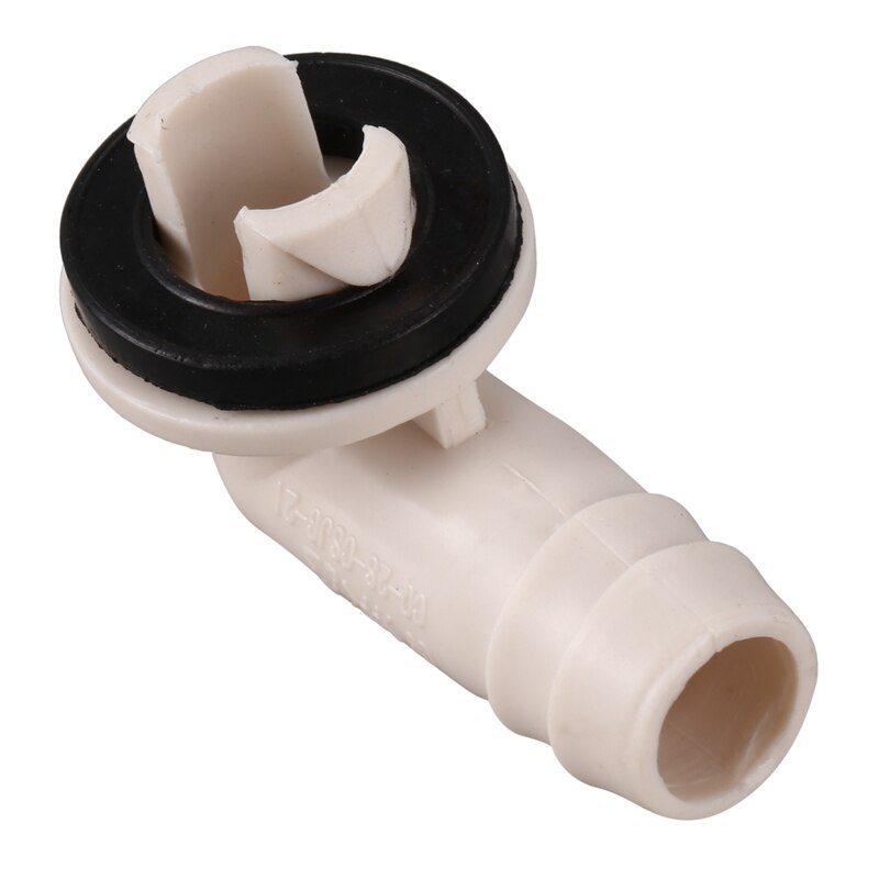 Top Air Conditioner Ac Drain Hose Connector Elbow Fitting with Rubber Ring for Mini-Split Units and Window Ac Unit 3/5 Inch: Default Title