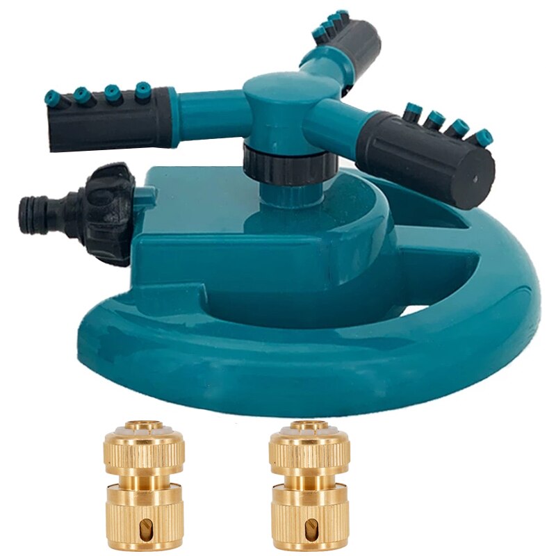Atyhao Arroseur de Jardin Rotatif G1/2 Automatique Irrigation Gazon Système Arrosage 10697