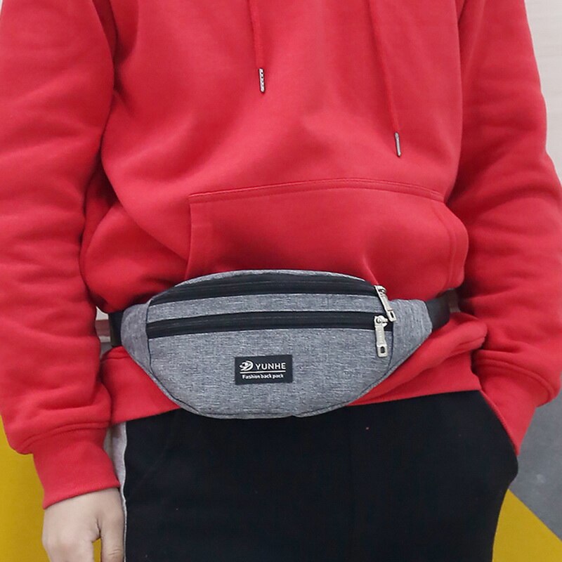 Brust Tasche Freizeit Taille Tasche Outdoor Sport Schulter Tasche Geschlungen Fanny Tasche Multifunktions Tasche Gürtel Tasche Pouch Packs Fanny Pack männer