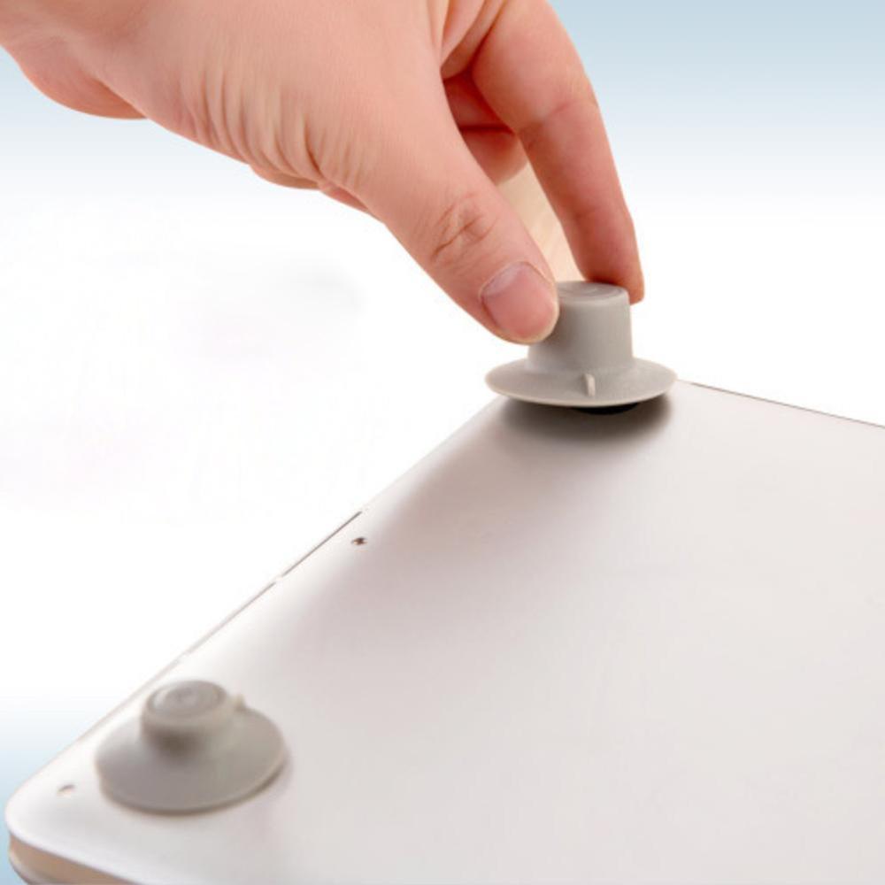 4 Pcs/lot Notebook Accessory Laptop Heat Reduction Holder Accessories Stationery Stand Feet Office Desk Supplies Pad Coolin O3E2