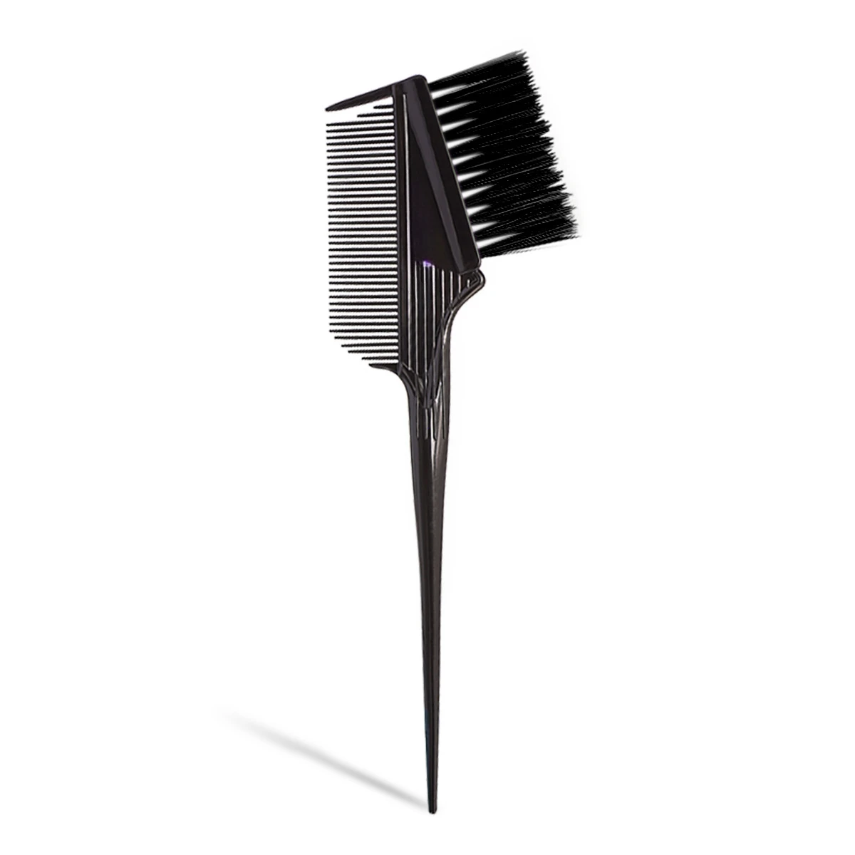 1 cepillo para teñir el cabello, cerdas suaves y elegantes, herramienta para teñir el cabello, cepillo para teñir el cabello, accesorios para cepillos de peluquero y salón DIY: Azul