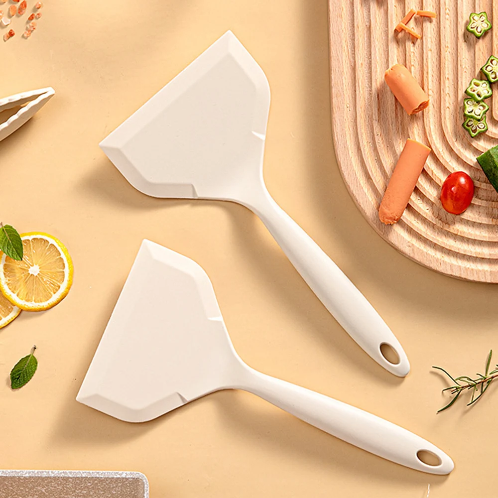 1Stck Silikon Spatel Lebensmittel Klasse Kochen Utensilien Backen Tamagoyaki Nicht-Stock Kochgeschirr Steak Pizza Spachtel Geschirr Werkzeuge