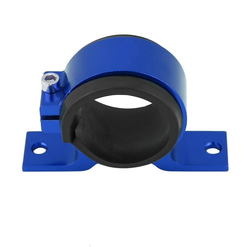 50mm Car Oil/Fuel/Gas Pump Mounting Bracket Racing Fuel Pump Quick Mounting Bracket Blue