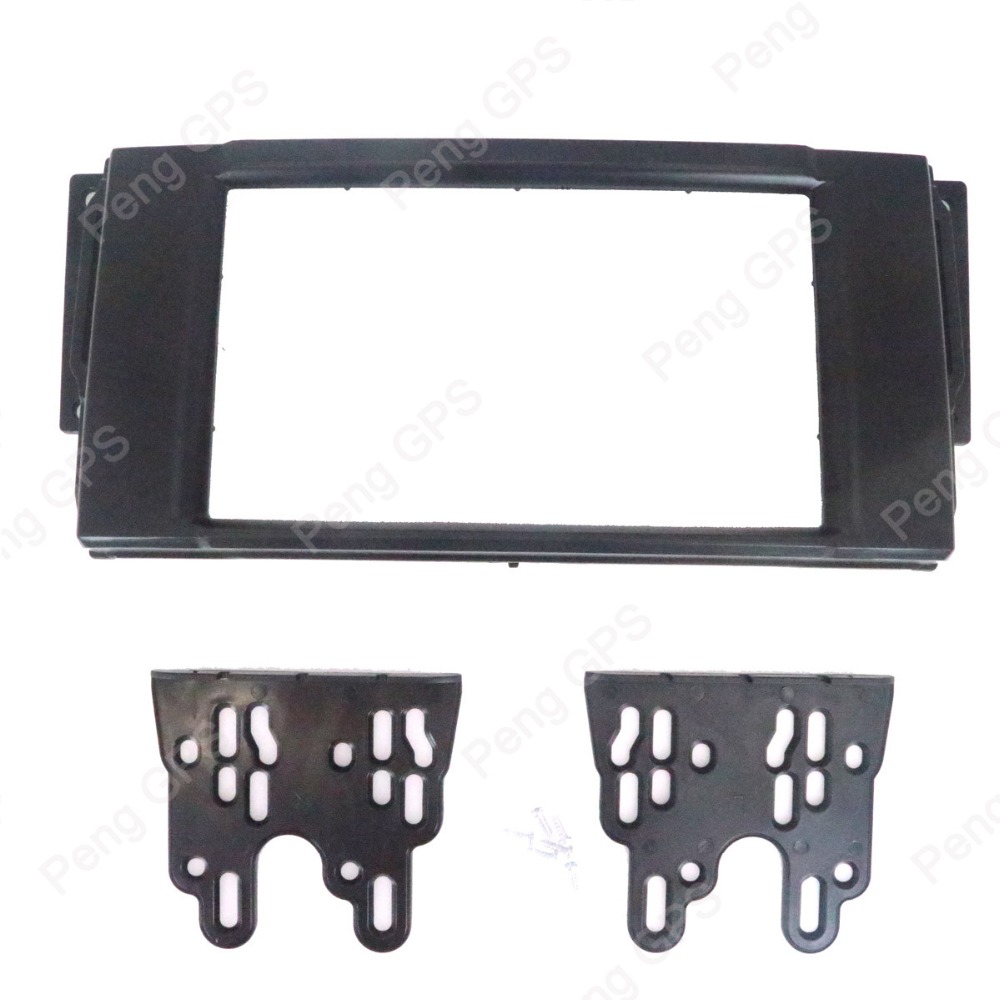 Cadre Universel Pour Autoradio Double DIN - Facile à Monter, Plastique, 188x118 Mm