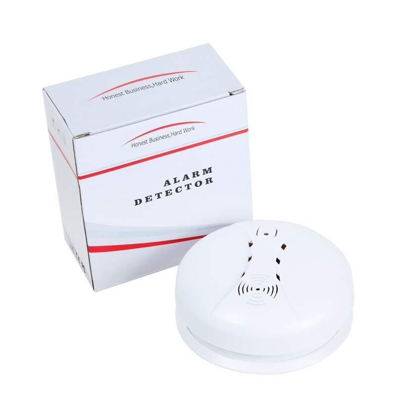 2pcs Wireless Fire Protection Smoke Detector Portable Alarm Sensor for 433MHz WIFI GSM Office Home Security Fire Alarm System