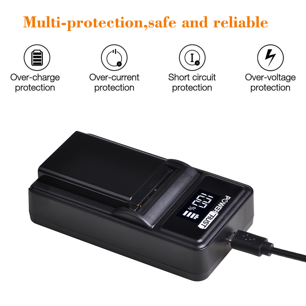 KLIC-5001 DB-L50 Battery + LED Charger for Sanyo DB-L50 Kodak P850 Z760 DX7590 DX7630 Zoom Sanyo DMX-FH1 FH11 HD1000 HD2000