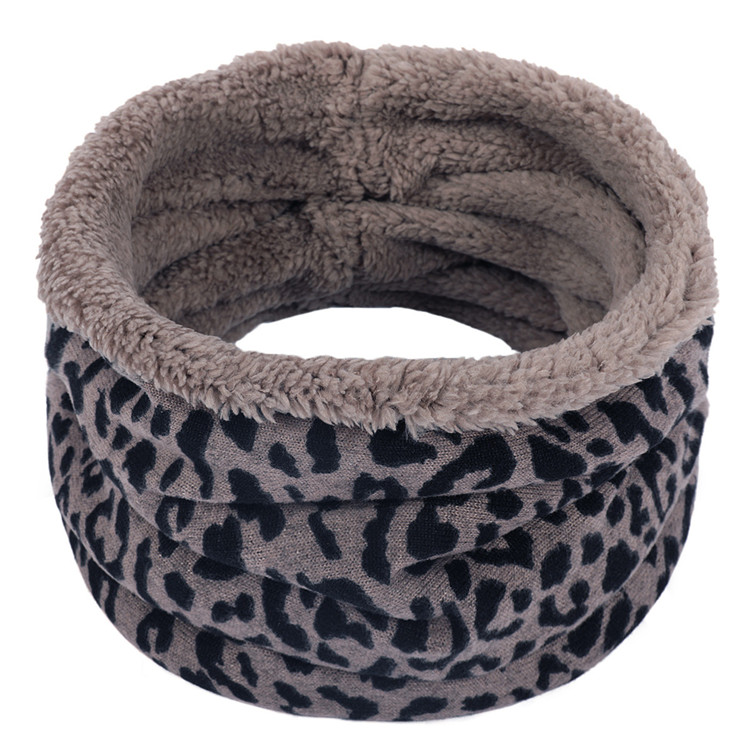 hiver en peluche foulards pour enfants anneau foulards garçon fille foulard épais cou porter accessoires enfants col en laine écharpe