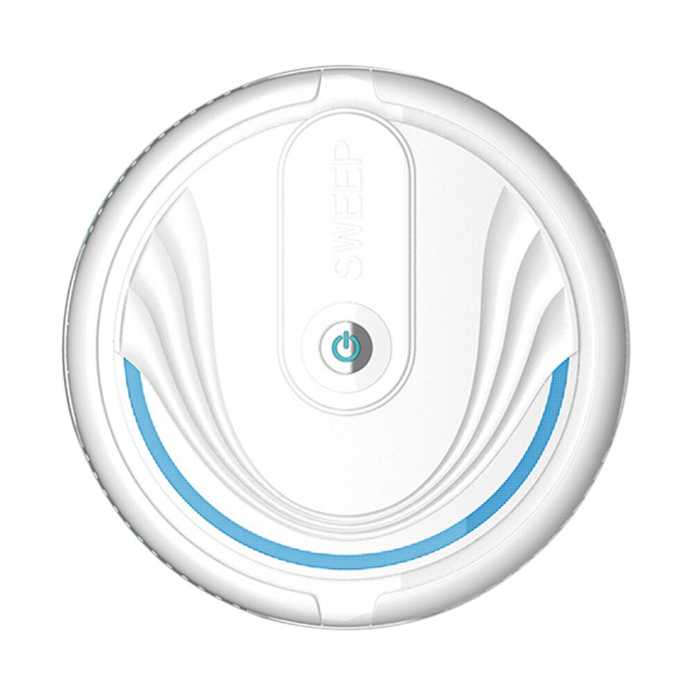 Vacuum Robot Multifunctional Intelligent Cleaner Automatic Sweeping Machine With UV Lamp Disinfection Sterilization Cleaner Mach: blue White