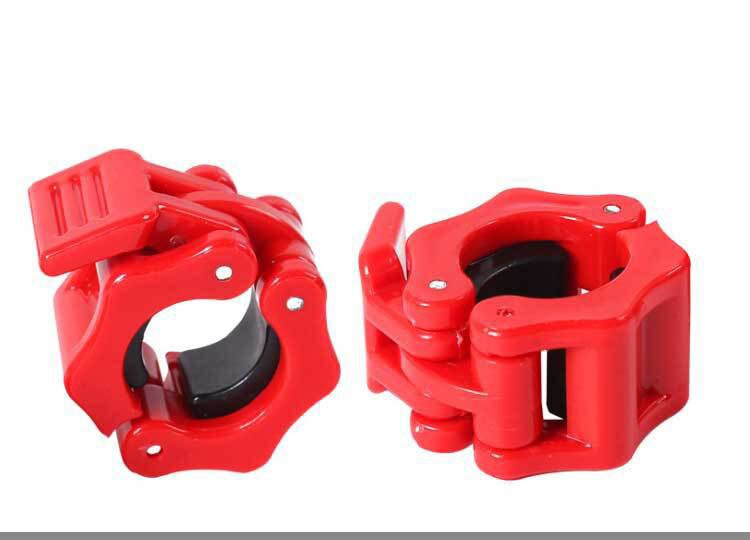 1 par de collares de bloqueo giratorio para barra de pesas, Clips para mancuernas, abrazadera para barra de levantamiento de pesas, gimnasio, Fitness, culturismo, color negro, 30mm, 25mm