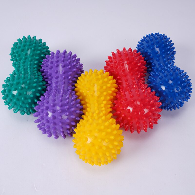 Jordnøddeform massagebold fitness sport træning kropsstress pvc fod spids muskel massage bold hånd spids fysioterapi bold