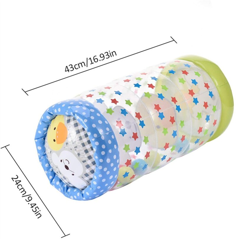 Baby Kruipen Roller Speelgoed Opblaasbare Peuter Bel Sassy Speelgoed Pvc Baby Kruipen Baby Speelgoed Leren Roller &amp; Bells Peuter Staande: ST489