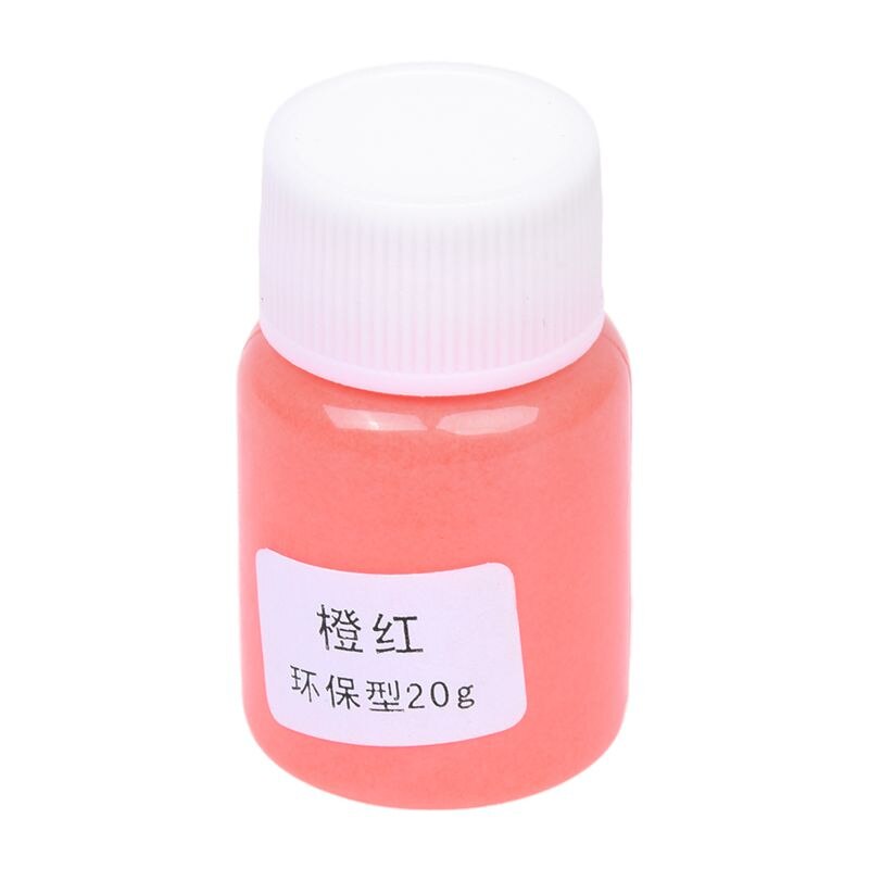 20g glühen in das dunkel Acryl Leuchtfarbe Helle Pigment Party Dekoration DIY: rot