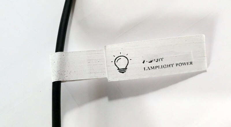 10pcs Self-adhesive A4 network cable label sticker power cord classification label wire plug identification card socket elevator