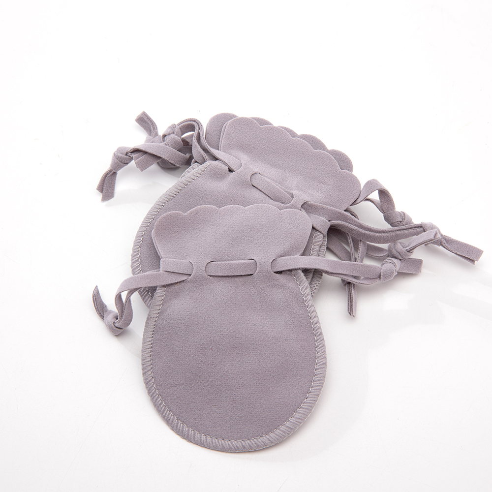 10 Stuks Fluwelen Tas Met Trekkoord Zakje Voor Sieradenorganisatoren Cadeau Voor Kleine Bedrijven Die Snoep Opbergen: M / Blauw