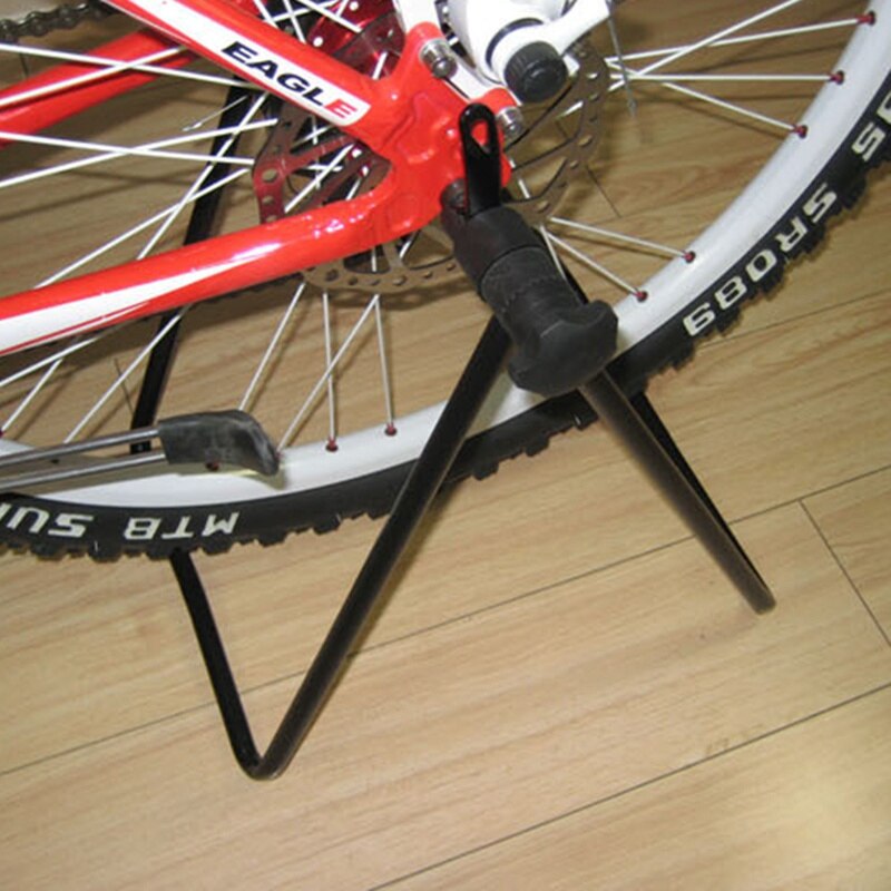 Folding Bicycle Racks Trainer Stationary Bike Cycling Stand Parking Rack Rear Hub Mount Rack Bicycle Bracket Support Parts Brace