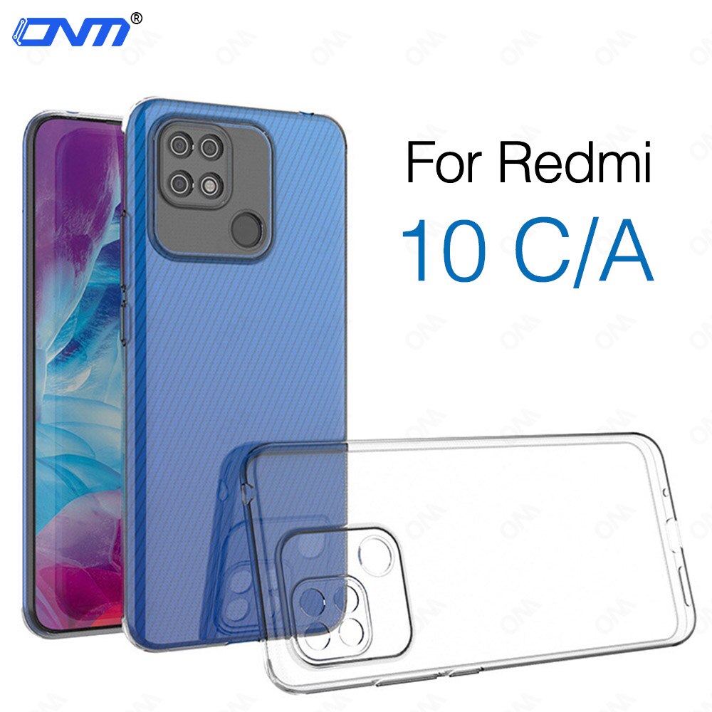 Fall Für Xiaomi Redmi 10C 10A TPU Silikon Klar Ausgestattet Bumper Soft Case Für Redmi 10 C EINE Transparent Zurück abdeckung Zubehör