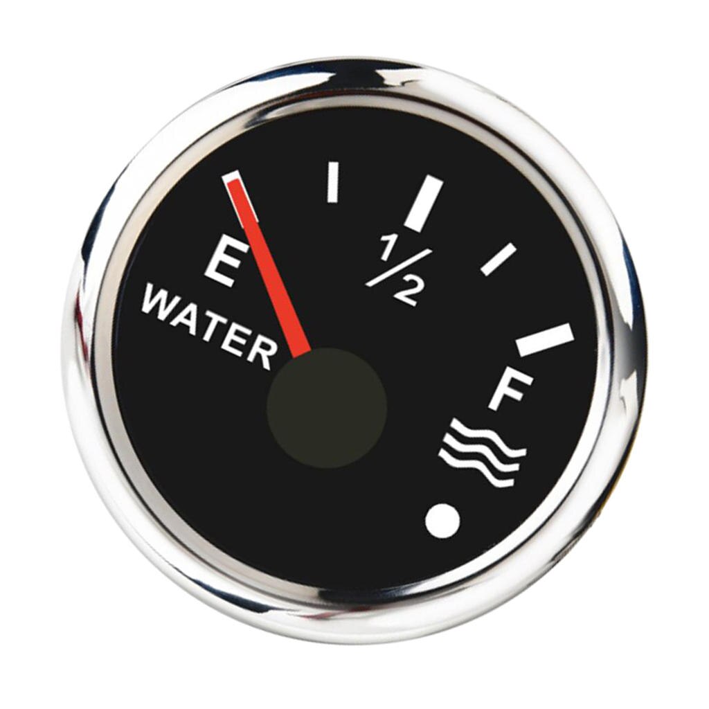 Auto Truck Motor Water Level Gauges - Water Level Meters for Marine Boat, Waterproof, 0 - 190 ohm / 240 - 33ohm