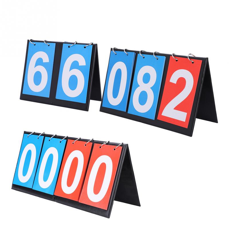 2/3/4 Digit Scoreboard Sports Competition Scoreboard for Table Tennis Basketball Badminton Football Volleyball Score Board