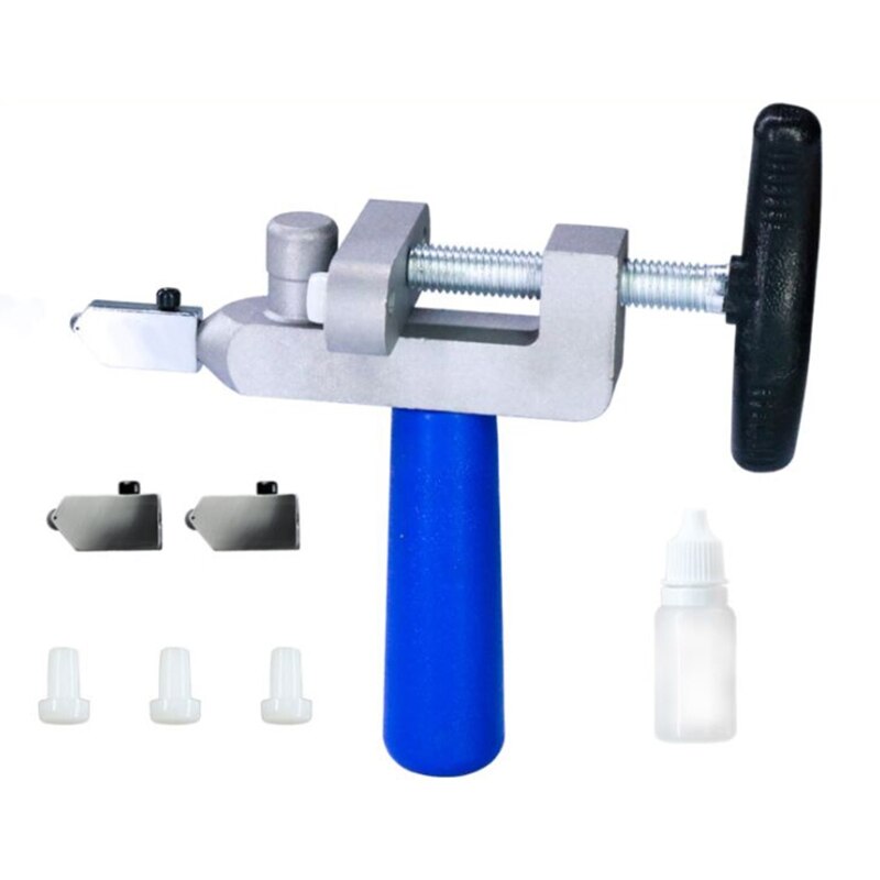 Handheld Tile Cutter Divider Glass Cutter Opener Mirror Quick Opening Breaker Tile Cutter Accessory Set: B