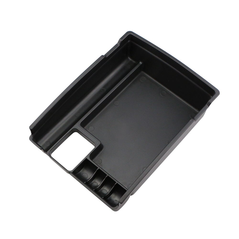 Jameo Auto Car Interior ABS Armrest Box Storage Boxes Case for Nissan X-trail Xtrail X Trail T32 Rogue - Accessories: Black Without Mats