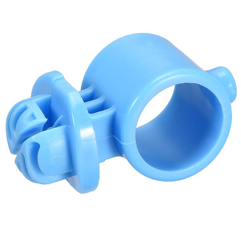 100Pcs Ring Insulator Wooden Post Wire Insulator, Electronic Fence Fitting Accessories 25mm Bearing Post Insulator for Wire Fenc